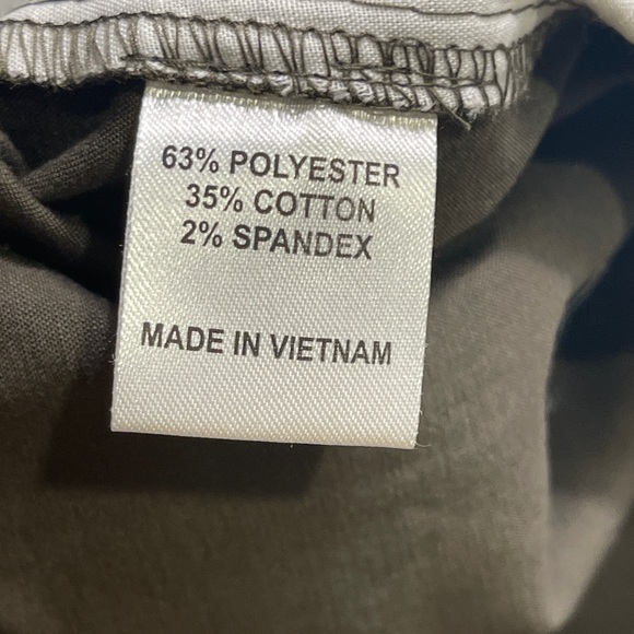 NWT - LABIJOU Olive Green Cargo Trousers Size M - Picture 8 of 9